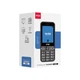 Мобiльний телефон Ergo E281 Dual Sim Black USB, PowerBank, Ліхтарик - Уцінка - зображення 4