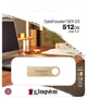 Флеш накопичувач USB 512Gb Kingston DataTraveler SE9 G3, Gold, USB 3.2 Gen 1, до 220/100 МБ/с (DTSE9G3/512GB) - изображение 3