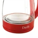 Чайник скло Dario DR1802 red - изображение 3
