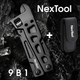 Мультитул Xiaomi NexTool Wrench NE20145 9-в-1 багатофункціональний інструмент з розвідним ключем ножем і пилкою, чорний - зображення 1
