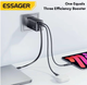 Зарядное устройство с выдвижным кабелем Type-C Essager ES-CD49 USB-A, USB-C 65W - изображение 6