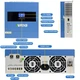 Гибридный инвертор Anenji ANJ-4200W-24V-W with WIFI апгрейд 2026 года Dual Output 24V-230V, 4200Вт ток заряда 120А, MPPT(60-500В) - изображение 2