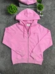 Кофта Зіп Худі Ami Paris на замку Рожевий S (AMI-ZIP-HOODIE-W-S) - зображення 1
