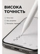 Універсальна сенсорна ручка-стілус для планшетів та смартфонів IOS/Android/Windows білий - зображення 3