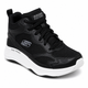Кросівки жіночі Skechers D'Lux текстильні чорні на шнурівці 36 (2271512032409) (23 см) - зображення 1