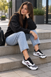 Кроссовки женские Reebok XT Sprinter Slip текстильные белые с черным без застежки 38 (1200143743058) (24.5 см) - изображение 10