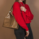 Сумка женская No Brand 25-129 кофейная - изображение 6