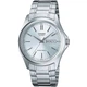 Чоловічий годинник Casio MTP-1239D-7A зі сталевим браслетом і білим циферблатом - зображення 1