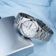 Чоловічий годинник Casio MTP-1239D-7A зі сталевим браслетом і білим циферблатом - зображення 4