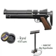 Пневматичний пістолет PCP Snowpeak PP750 4.5мм із насосом Artemis 30D та кулями 450 шт— універсальний PCP-пістолет-карабін - изображение 1