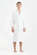 Халат Lotus Home - Waffle white 3XL - изображение 4