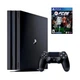Консоль Sony PlayStation 4 PRO 1TB CUH 72 Black обслуженая + Геймпад беспроводной DualShock 4 + FC26 + гарантия Б/В - изображение 1