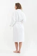 Халат махровый unisex Lotus Home - Basic Line white 3XL - изображение 8