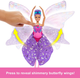 Кукла Барби Бабочка Балерина с крыльями Barbie Butterfly Dancer Mattel HXJ10 - изображение 5