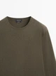 Чоловічий светр Massimo Dutti L зелений - изображение 4