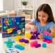 Детская игрушка Конструктор Magic Gummy Block на 40 деталей, мягкий, цветные детали, желейный эффект, 15-18,5-6,5 см - изображение 5