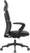 Комп'ютерне офісне крісло OfficePro Delicate OC690BK ергономічне PVC Black - зображення 4