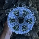Светодиодная гирлянда Мишура с пультом 50 м 1500 LED Холодный белый свет Зеленый провод - изображение 2