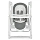 Стульчик-качели ME 1102 DEBUT Gentle Dark Gray - изображение 11