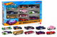 Набор из 10 машинок Хот Вилс Hot Wheels Let's Race 10 Mattel JGN40 - изображение 1