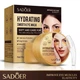 Гидрогелевые патчи под глаза с золотом SADOER Hydrating Smooth Eye Mask, от отеков и темных кругов, 60 шт - изображение 1