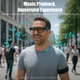 Смарт-очки Smart AI Glasses AIMB-G1 с фото и видеосъемкой 8MP-камера Черные - изображение 11