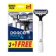 Бритва одноразовая Dorco Pace 4 лезвия 4 шт - изображение 3