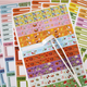 Наклейки для планера Planner Stickers, 660 шт., наклейки для дневника и скрапбукинга (AZD-058) - изображение 3