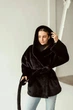 Зимова жіноча дублянка двостороння UF-Fashion N89V 42 чорний - зображення 7