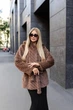 Зимняя женская шуба UF-Fashion Ш-304 50 капучино - изображение 3