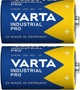 Батарейки VARTA Industrial 4020 LR20 Mono D щелочные Alkaline напряжение 1.5V цилиндрические для питания устройств 2 шт в комплекте - изображение 1