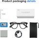 Смарт-очки GetD AI Glasses ChatGPT с переводом 74 языка Bluetooth 5.4 фильтрация синего света до 99% и воспроизведением музыки до 11 часов - изображение 8