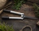 Набір Fiskars: Ножиці для кущів Fiskars White HS53 + Гілкоріз білий White L32 - зображення 2