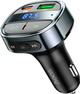 FM-трансмиттер HOCO E70 Bluetooth 5.0 PD 30W QC3.0 Hands Free USB Type-C, черный - изображение 2