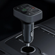 FM-модулятор Baseus S-09 Pro C10762200113-00 Bluetooth 5.3, PD 18W + QC, 2×USB + USB Type-C, Hands Free, черный - изображение 1
