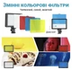 Набор LED видеосвета VIJIM K23 2 шт, 10 Вт, 1000 лм, 5600К, USB, штативы и светофильтры - изображение 2