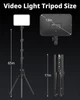 Свет для видео UBeesize 2 Pack LED 13”, 300 LED, 3000-6500K, 65” штатив, USB - изображение 5