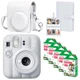 Набір камера Fujifilm Instax Mini 13 Clay White , Фотопапір 50шт, Чохол, Фотоальбом 108 фото Білий (Подарункове пакування) - изображение 1