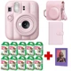 Набір камера Fujifilm Instax Mini 13 Candy Pink, Фотопапір 100шт, Чохол, Фотоальбом 108 фото Рожевий + в подарунок магнітна фоторамка (Подарункове пакування) - изображение 1
