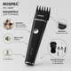 Машинка для стрижки волос детская и взрослая Rospec HC-100B Black - изображение 12