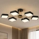 Потолочная люстра VALESO XI3366-6 черный+золото, LED - изображение 1