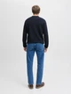 Джемпер Jack&Jones George Knit Polo Синій L 12278815 - зображення 3