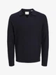 Джемпер Jack&Jones Blaeaston Split Синій 2XL 12281736 - зображення 4