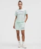 Шорти Lululemon Scuba Mid-Rise Oversized W Блакитний XS LW7DEQS - изображение 2