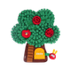 Килимок для приховування та нюхання корму для собак ZEZE Apple Tree, саморозважальне полегшення нудьги, килимок для нюхання, виявлення витоків їжі, міцна жувальна іграшка для цуценят, розвивальна іграшка - зображення 4