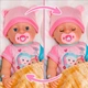 Lalka Baby Born Emma 43 cm z 10 funkcjami i akcesoriami (4001167839966) - obraz 7