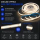 Светодиодная LED COB лента 4 метра с датчиком-сканером USB на взмах руки, белый нейтральный, светильник с регулировкой яркости, 4000K - изображение 5