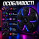 Музичний тренажер GT-608 з RGB-підсвічуванням Настінна боксерська груша 40 × 40 × 10 см на акумуляторі USB Type-C рукавички в комплекті - зображення 3