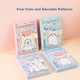Блокнот GuangBo x Sanrio Collaboration Bear Series B6, 80 листов, цветная кожа, магнитная застежка, разные цвета, SL941013 - изображение 6