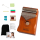 Kalimba Zenwire 17 klawiszowa drewniana brązowa K-01 (5904507520137) - obraz 7
